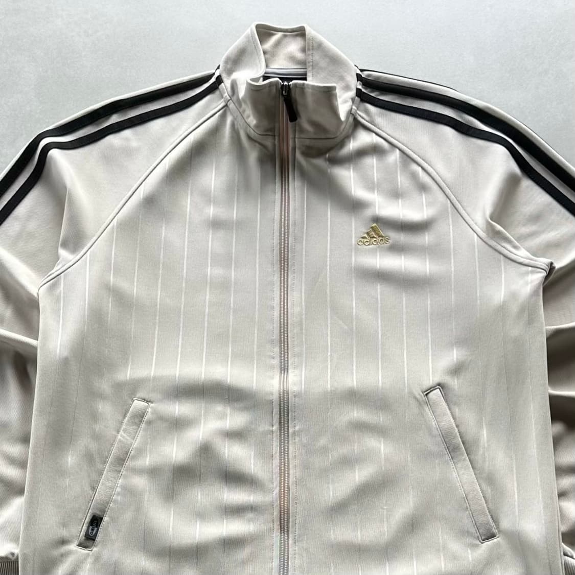 [L]아디다스 베이지 골드 트랙탑 져지 상품이미지2