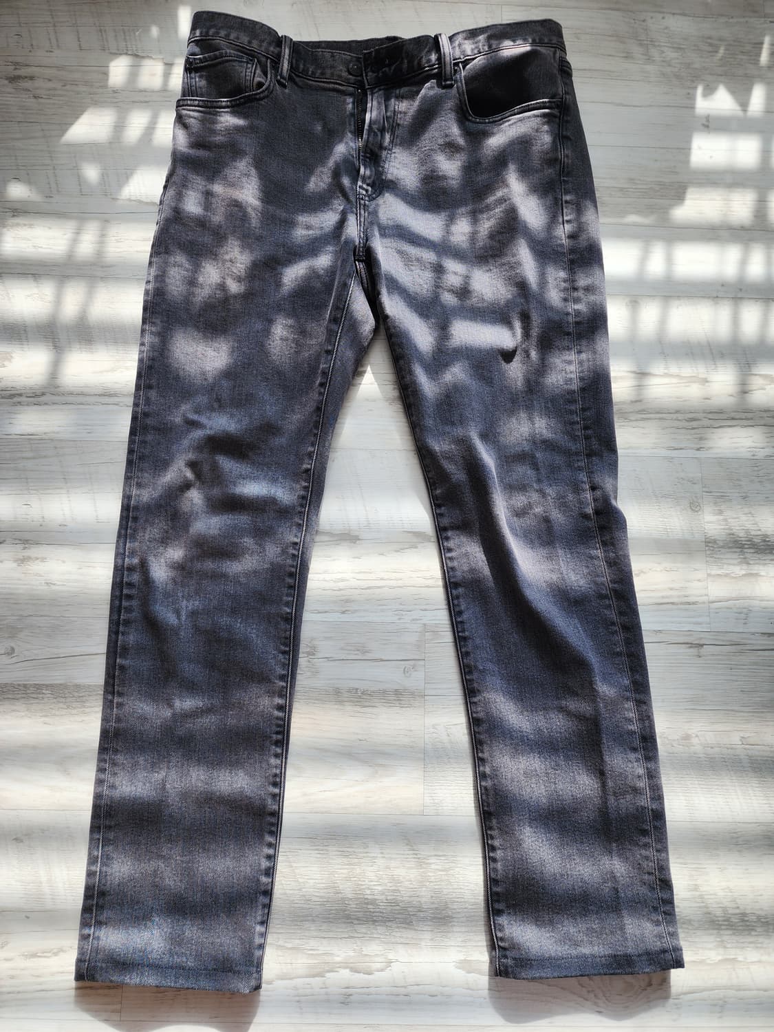 UNIQLO 유니클로 그레이 데님 팬츠 팜. 33~34인치 회색 청바지 상품이미지1