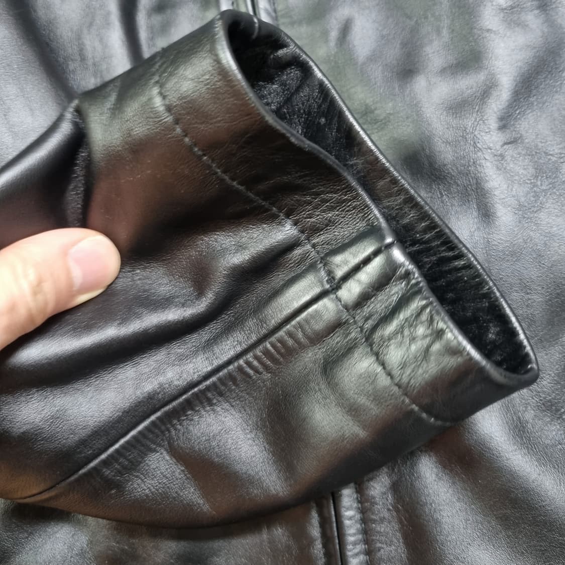 올드갭 레더 자켓 L 상품이미지3