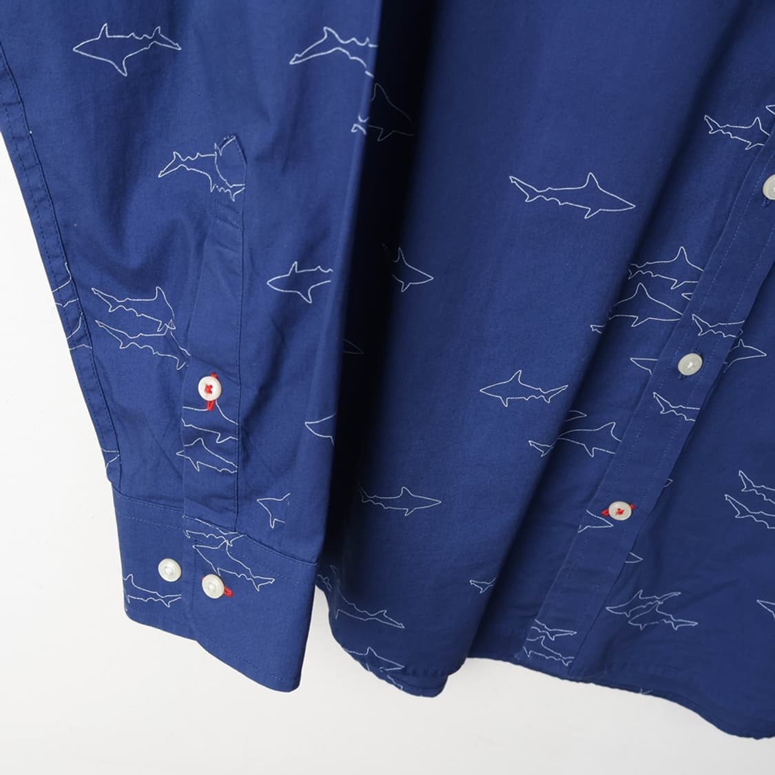 100/타미힐피거 샤크 슬림핏 포켓 코튼 셔츠 상품이미지6