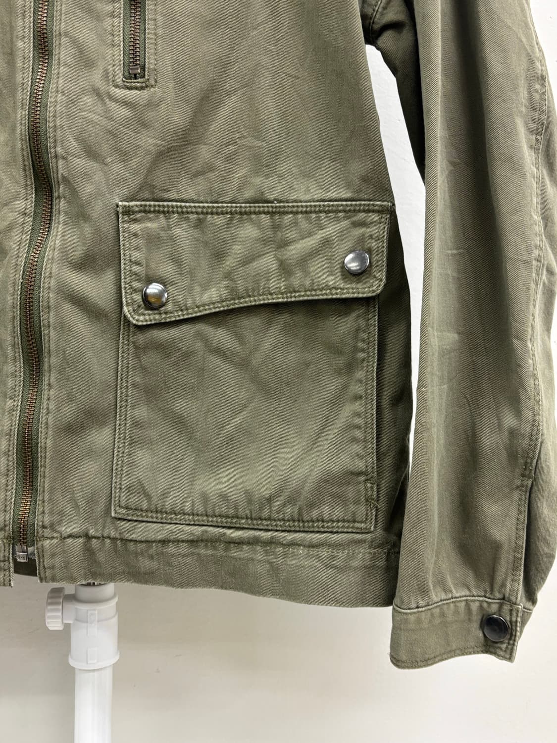 빈티지 카키 자켓 y2k 상품이미지8