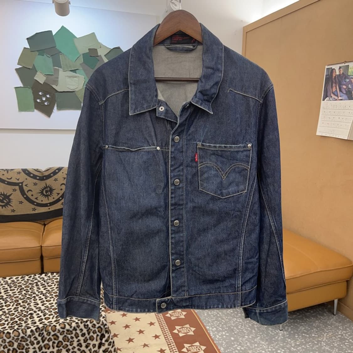 리바이스 엔지니어드진 레트로 빈티지 데님자켓 100 C09503 상품이미지3