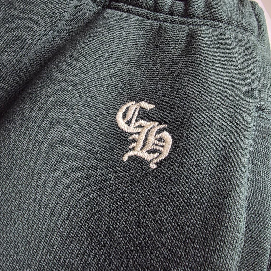 {클로젯}[국내 유일 매물]크롬하츠 슬로라이드 헌터그린 헤비스웻팬츠 상품이미지4