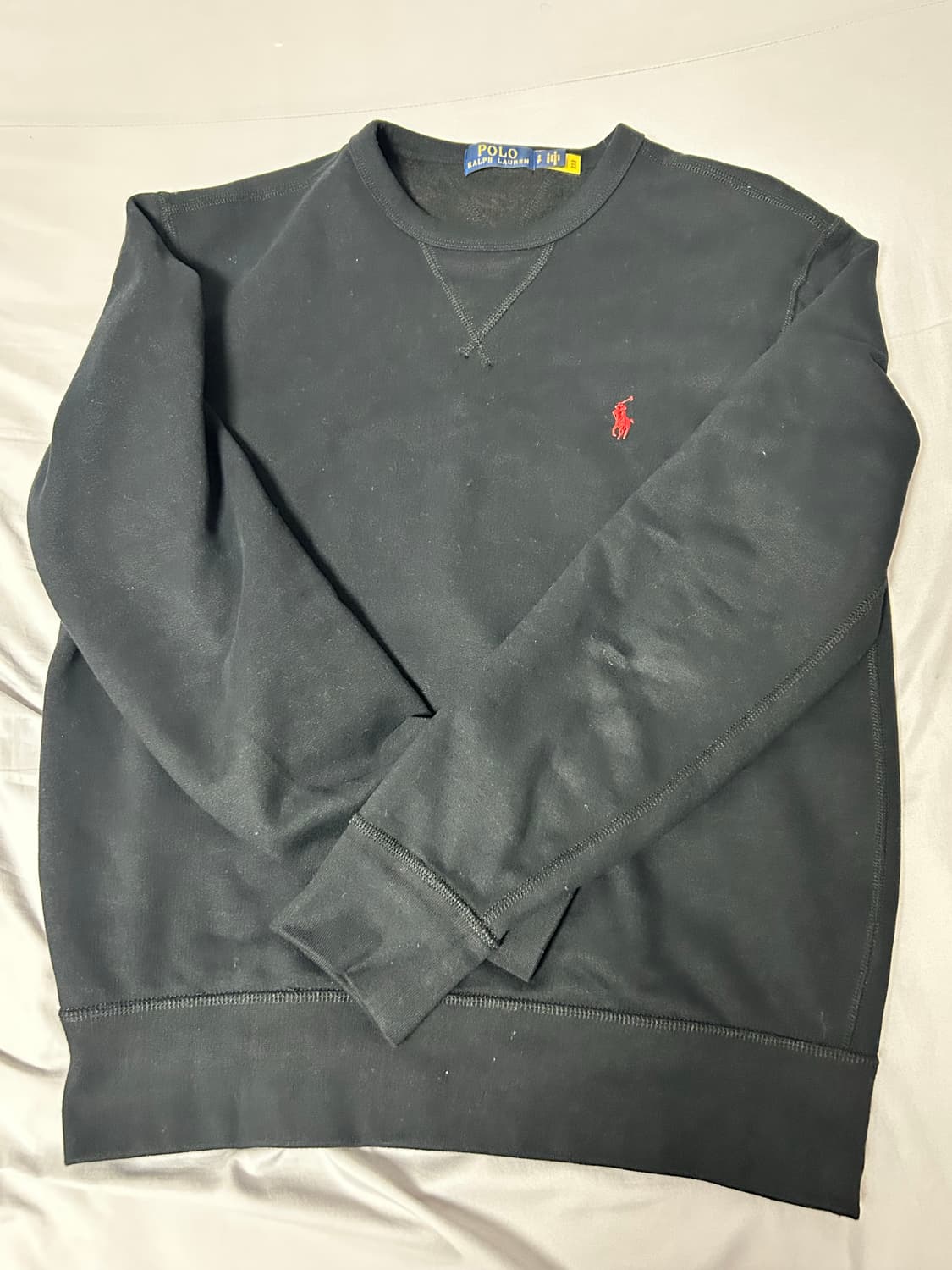 폴로 맨투맨 블랠 s 상품이미지2