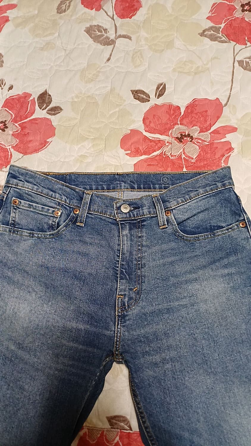 리바이스 502 미세한약기모 빈티지청바지 32인치 기장98 상품이미지2