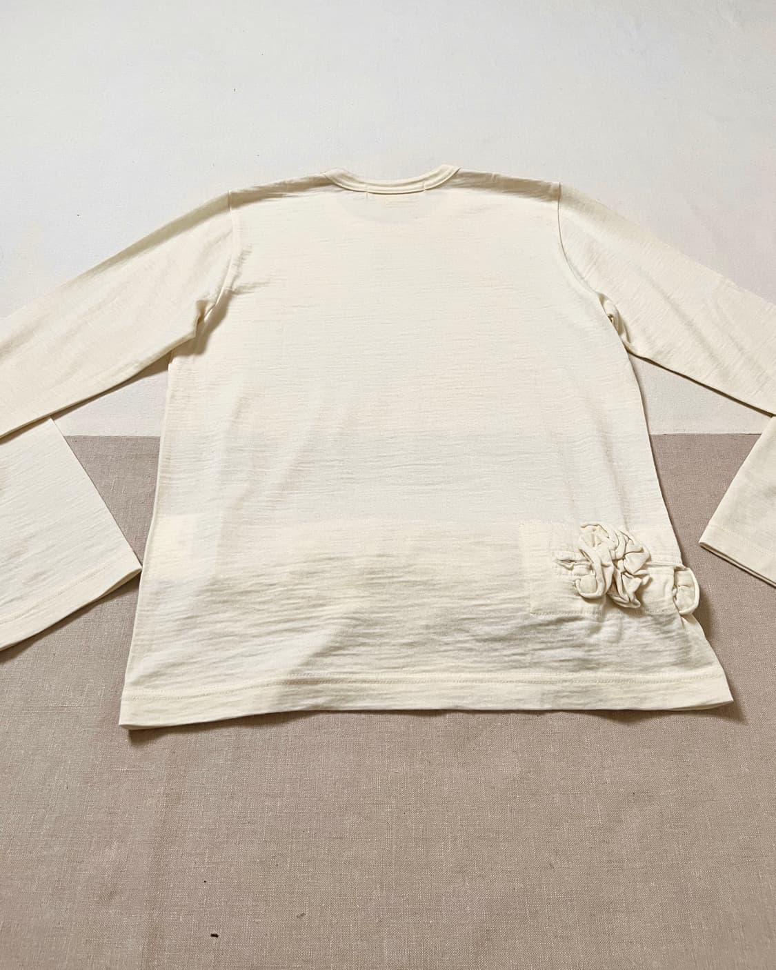 꼼데가르송 절개 프릴 울 컷앤소 comme des garcons 상품이미지7