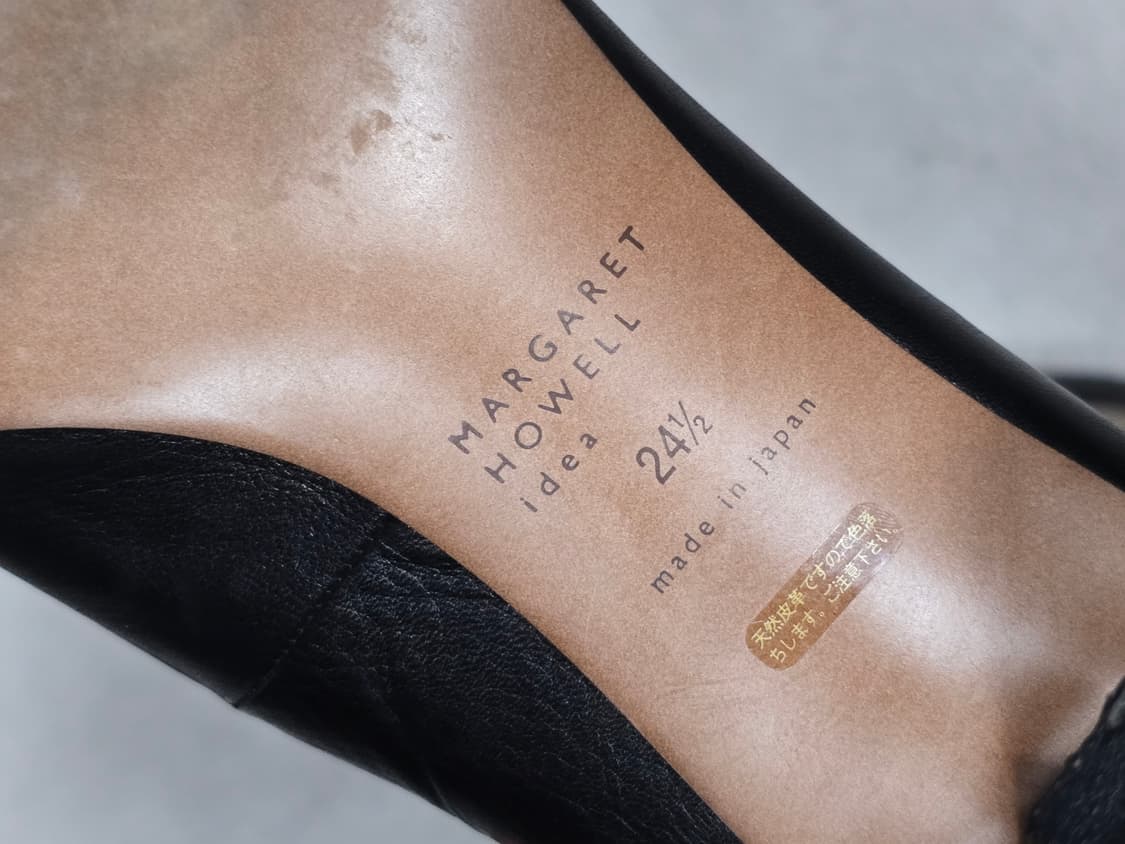 마가렛호웰 블랙 펌프스 블랙 포멀 구두 245 상품이미지6