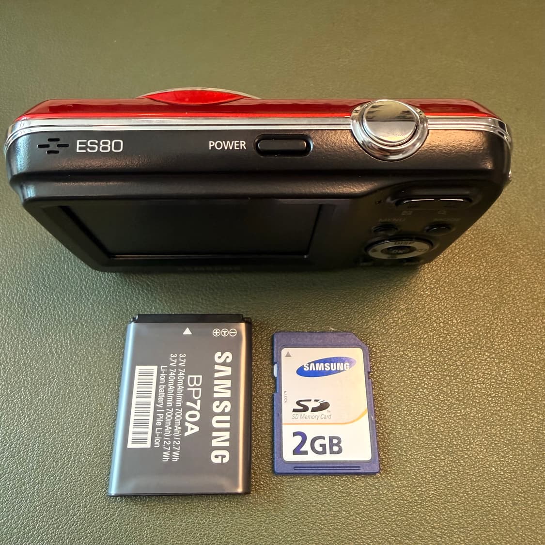 삼성 ES80 디카 레트로 디지털카메라 상품이미지3