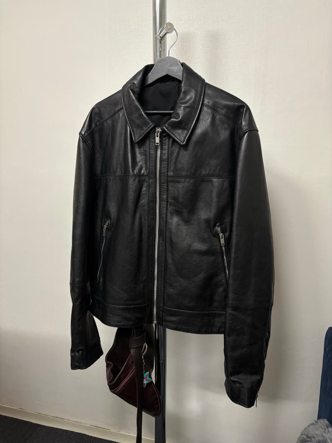 자라 가죽자켓 L 상품이미지1