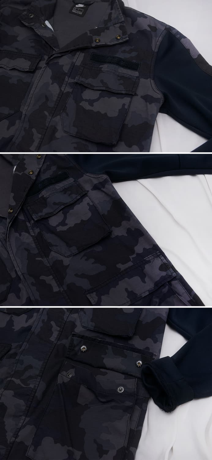 나이키 NSW M-65 카모플라쥬 엑티브 자켓 (L / 100+) 상품이미지8