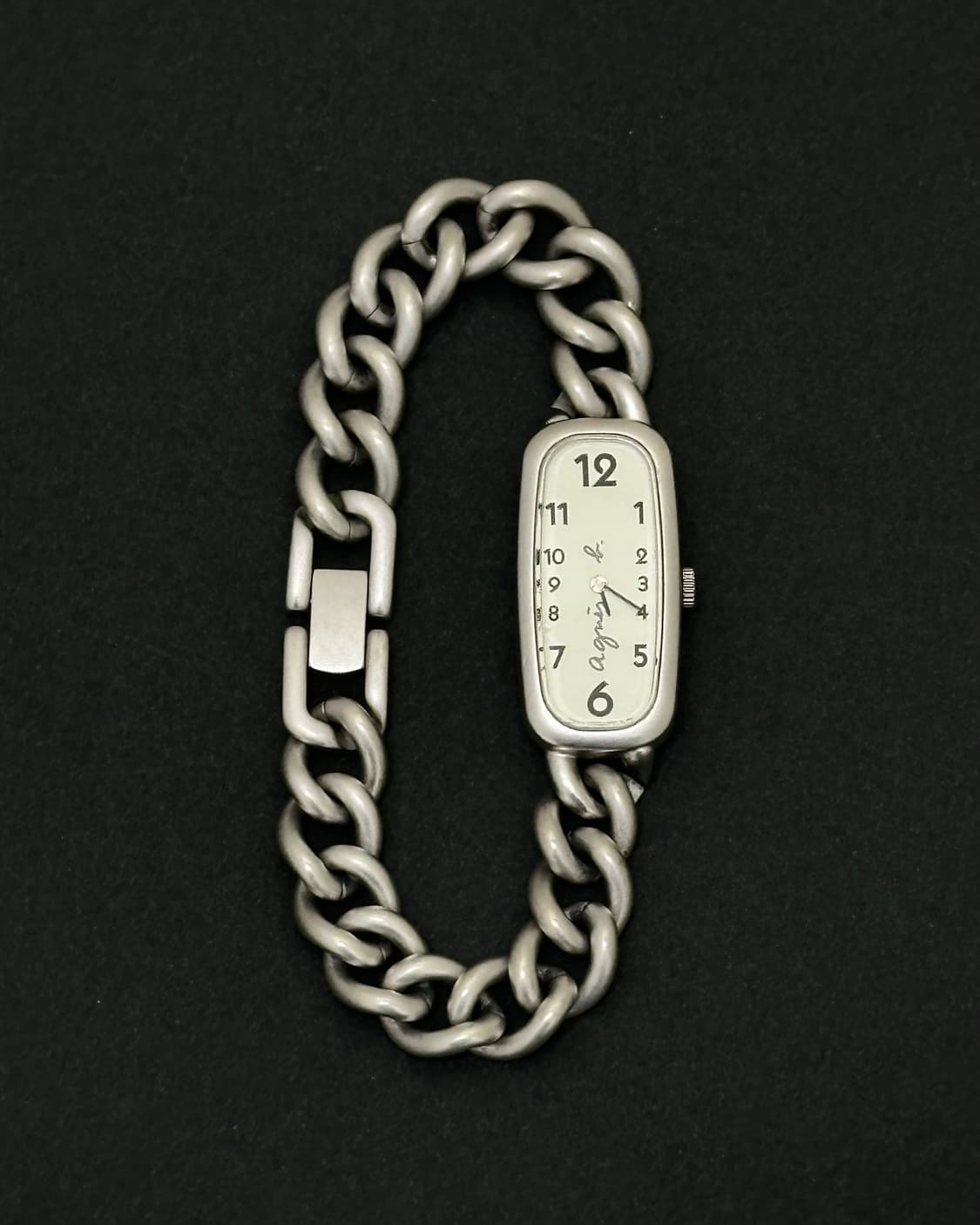  아네스베 오벌 쿼츠 시계 상품이미지2