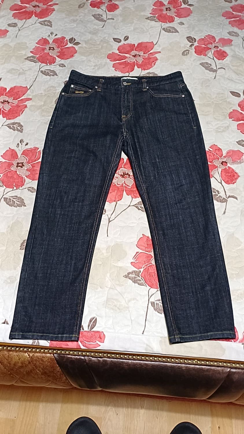 플랙 스판청바지 실측34인치 기장100 상품이미지1