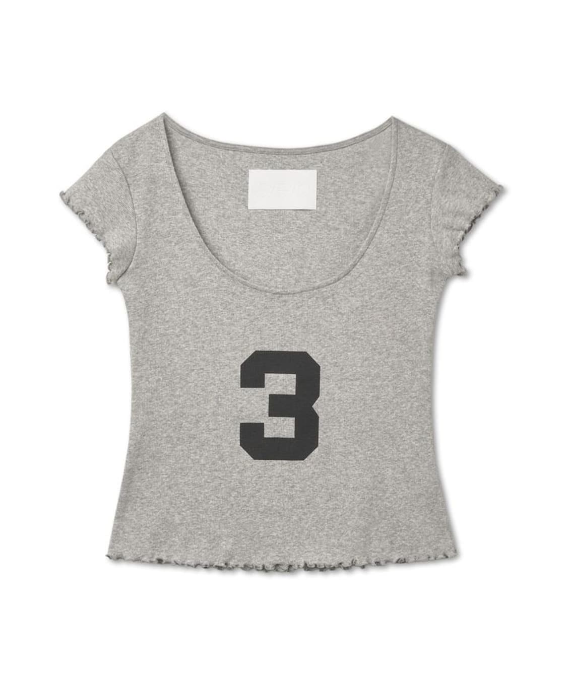 s/e/o seo 에스이오 3 SCOOP NECK CAP SLEEVE T 상품이미지1