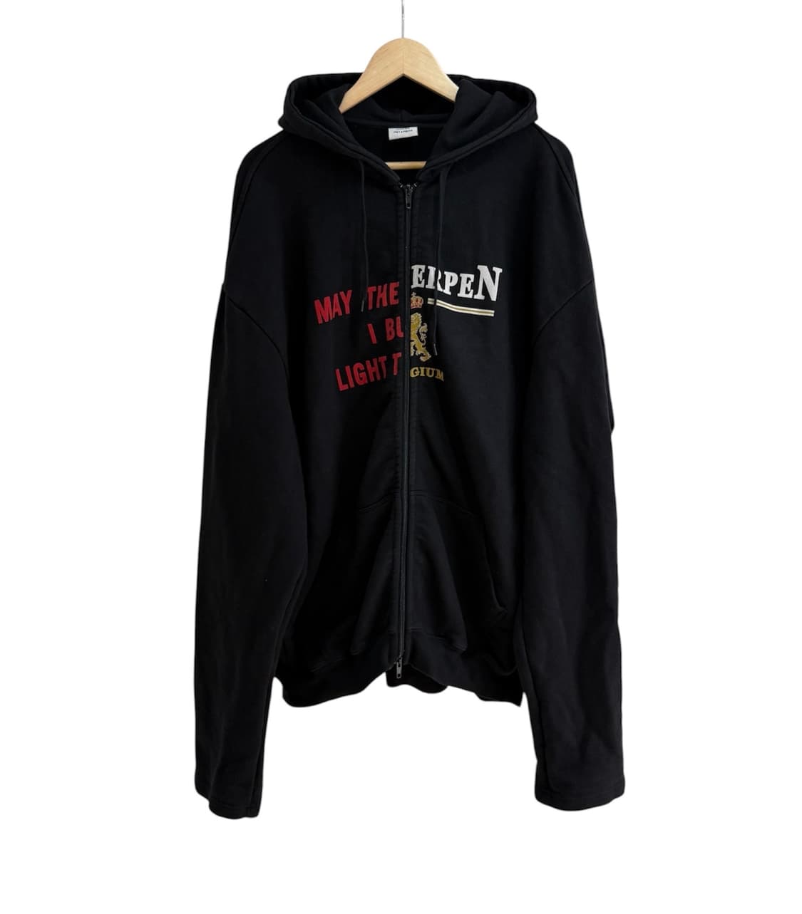 베트멍 18AW 메이 더 브릿지 앤트워프 스플릿 후드집업 상품이미지1