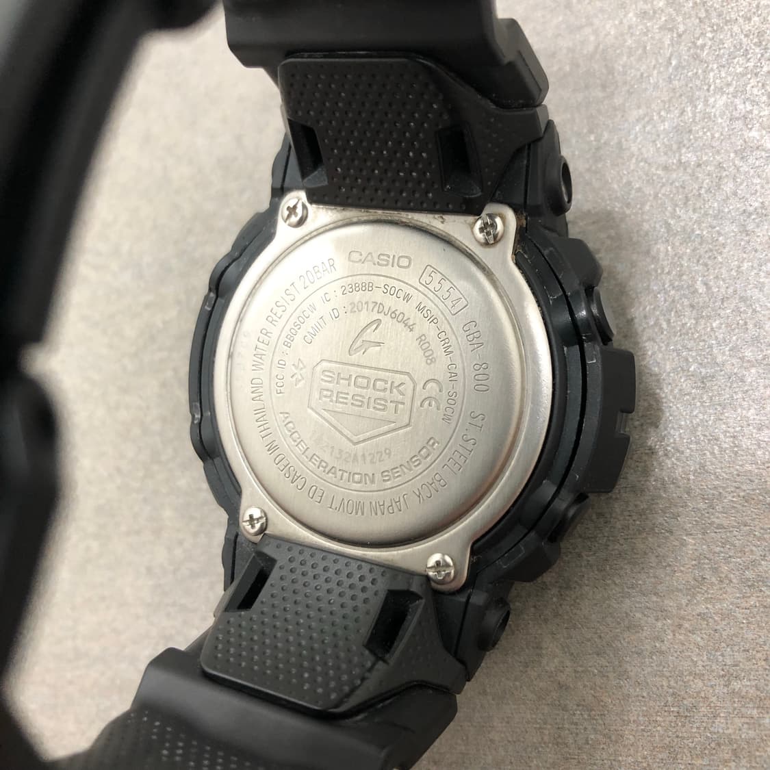 지샥 g-shock 카시오 gba-800 블루투스 모바일링크 시계 상품이미지4