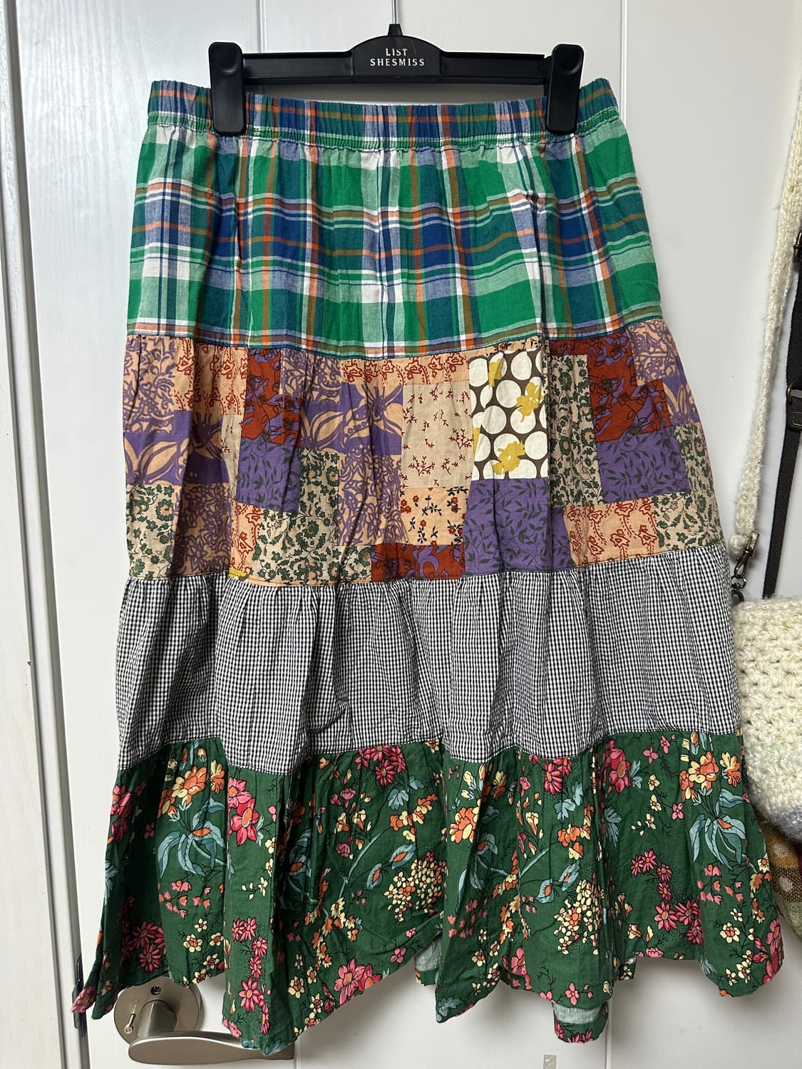 빈티지 히피 하구미 스커트 상품이미지2