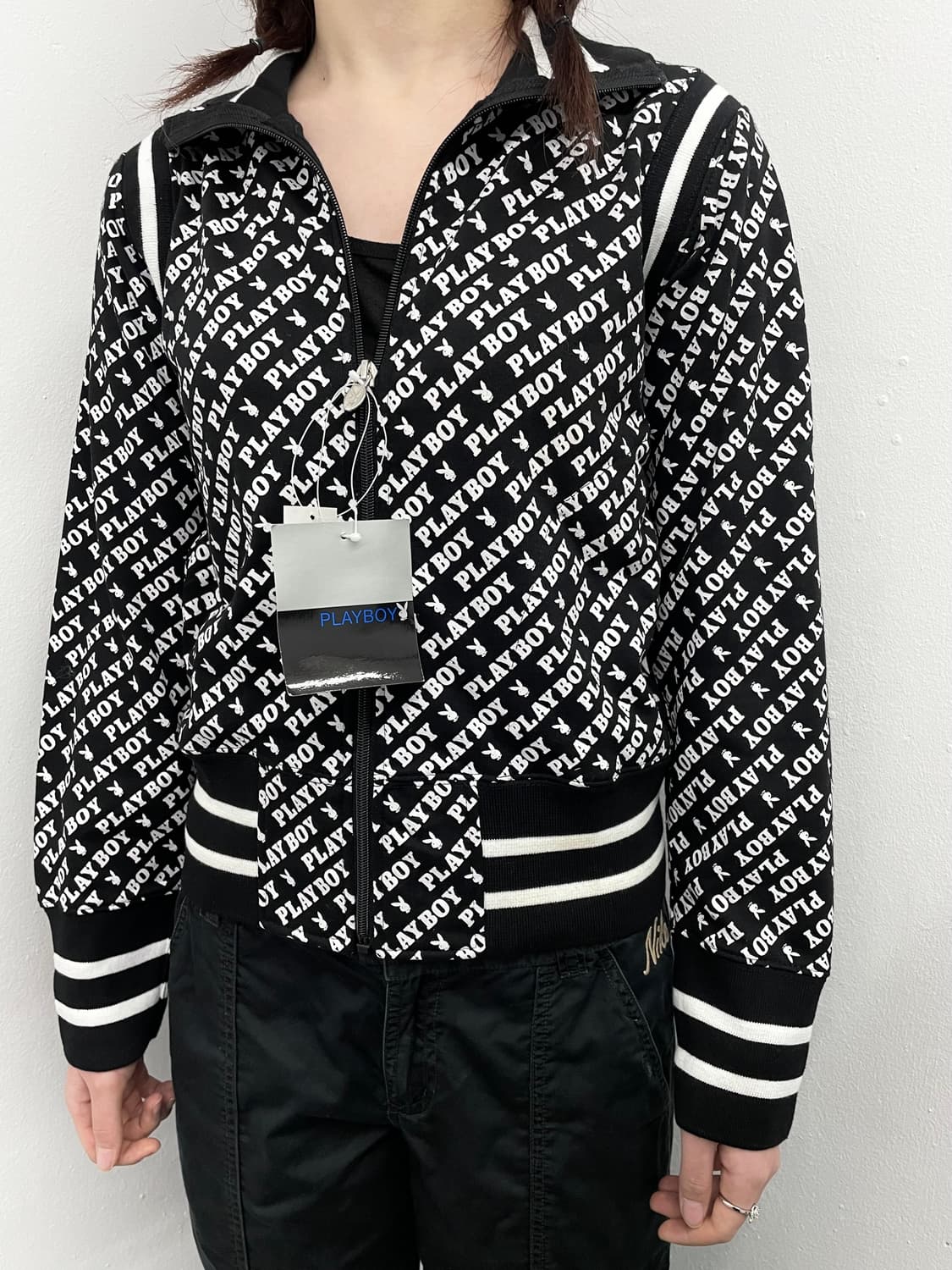 플레이보이 모노그램 풀 집업 상품이미지3