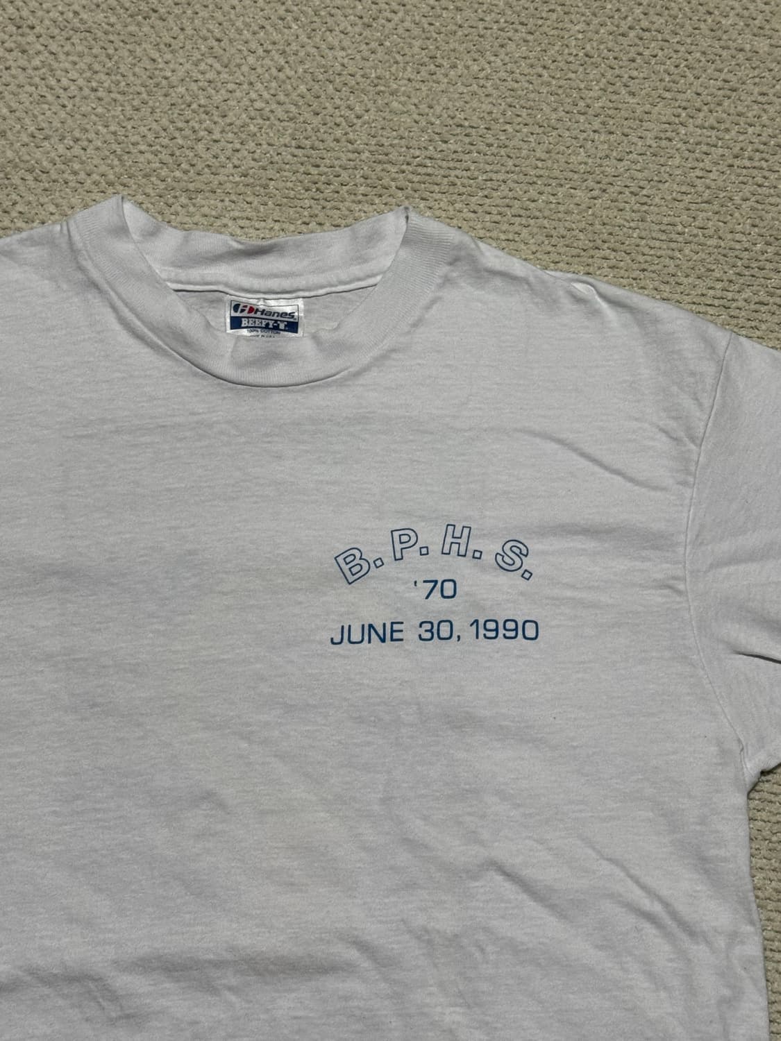 90s USA Hanes 싱글스티치 프린팅티 L 상품이미지2
