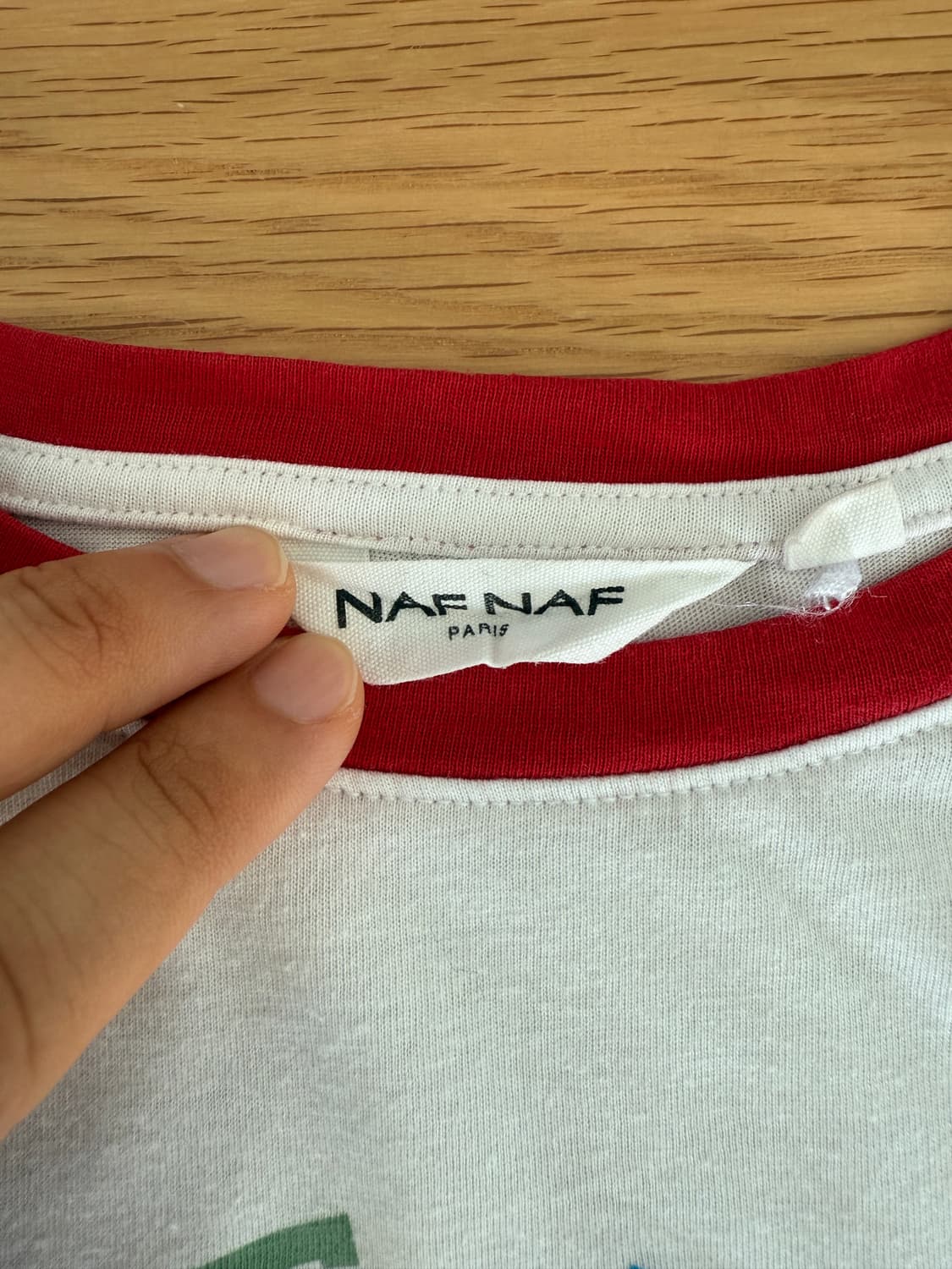 NAFNAF 링거 반팔 티셔츠 상품이미지5