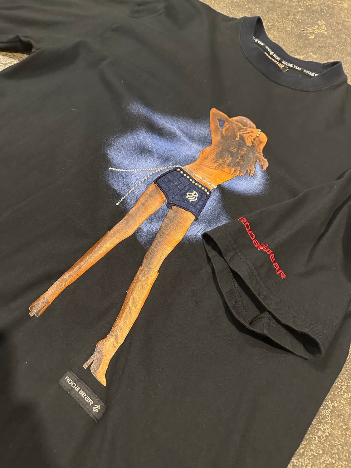 빈티지 00s 로카웨어 힙합 티셔츠  상품이미지2