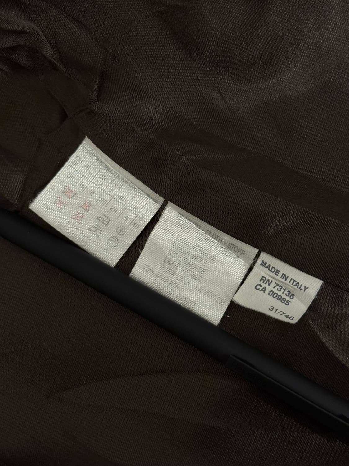 55) Italy MARELLA Dark Brown Angora Coat 상품이미지9