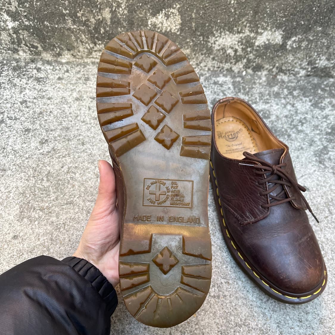 [6UK] 닥터마틴 MADE IN ENGLAND 브라운 (250~255) 상품이미지7