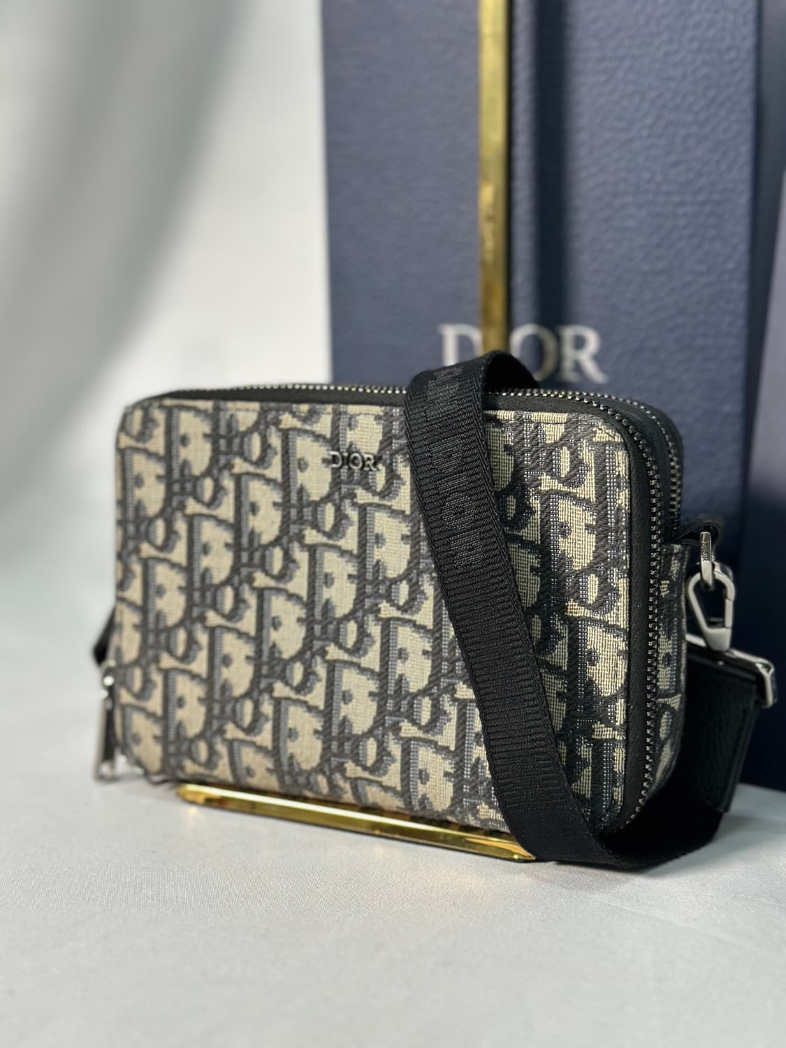 [정품]디올 오블리크 메신저 파우치 크로스백 상품이미지3