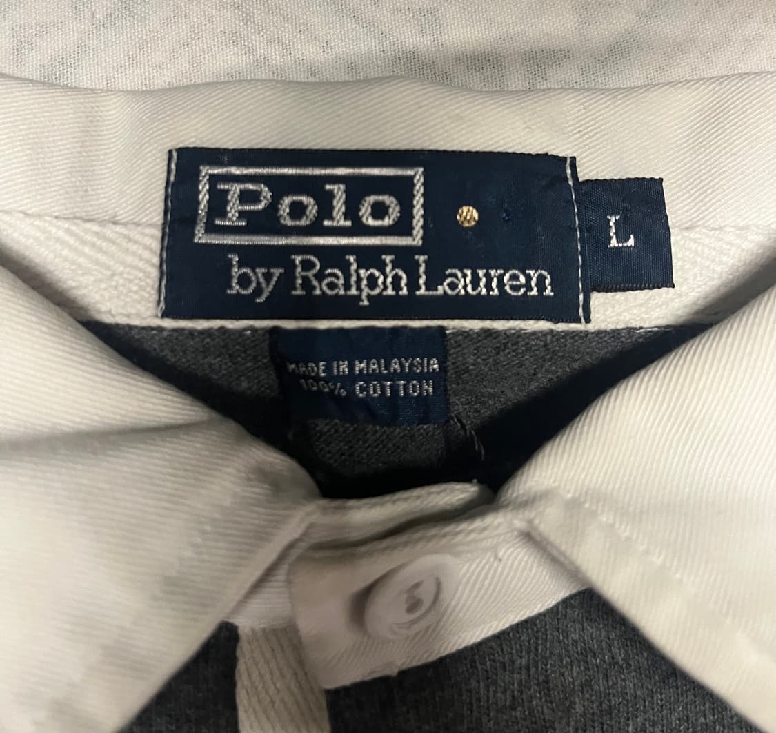 폴로 랄프로렌 스트라이프 럭비 티셔츠 L 상품이미지6