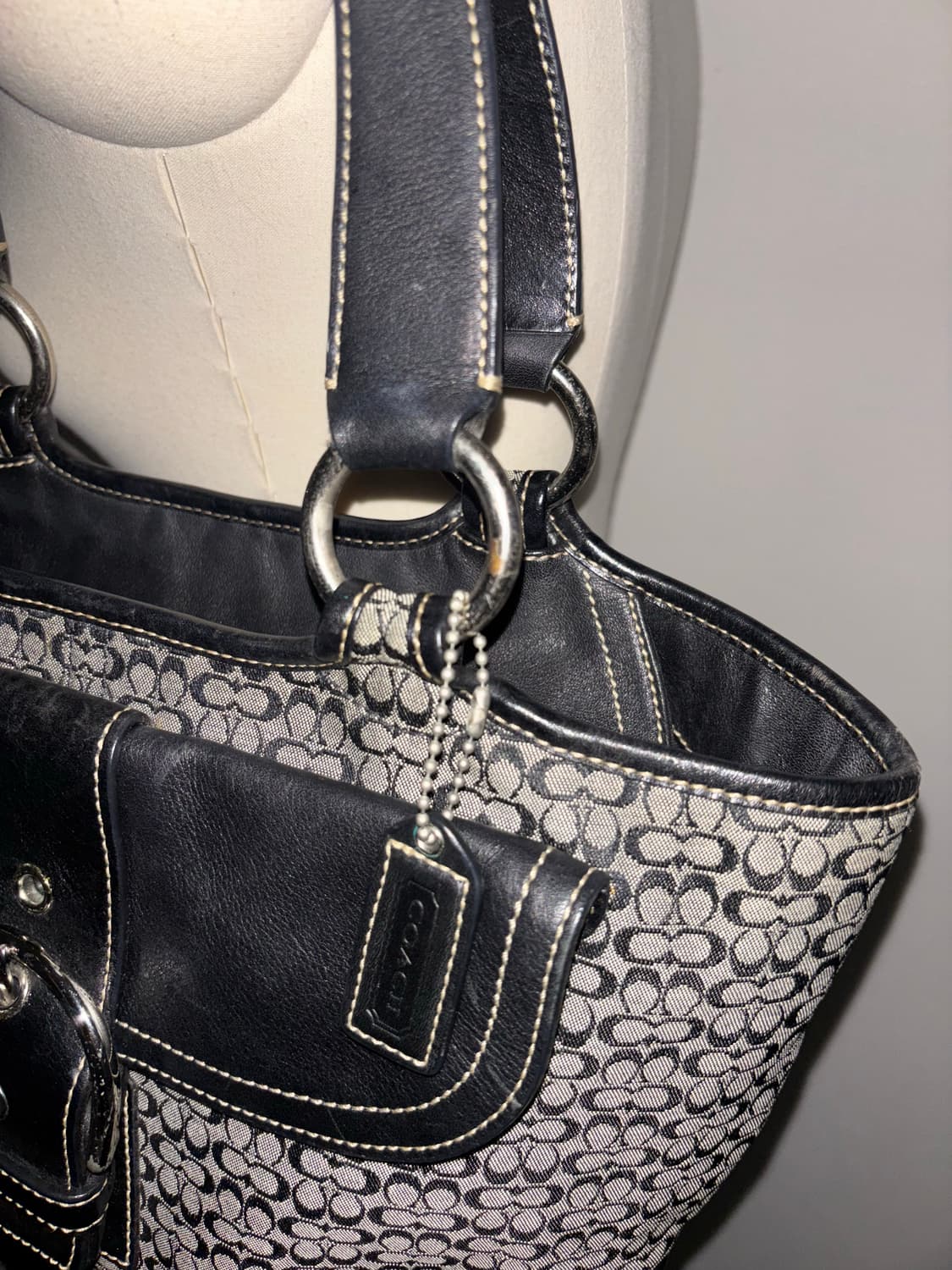 Coach Signature vintage bag  상품이미지4