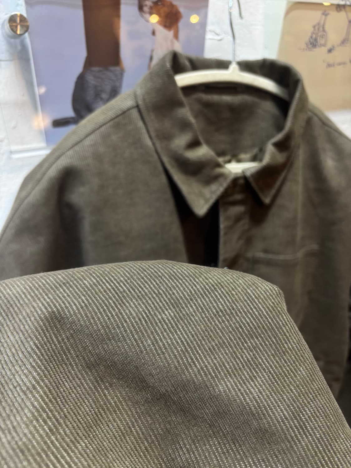 빈티지 스타일 코듀로이 봄버 상품이미지8