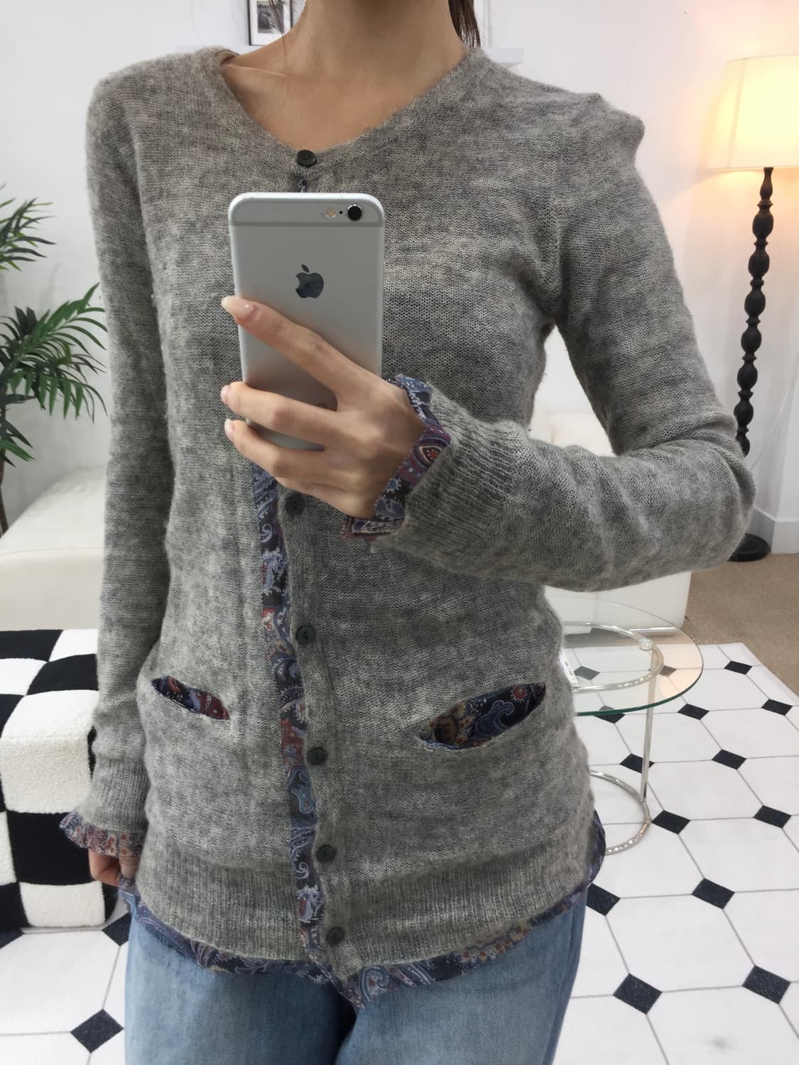 레이어드 가디건 상품이미지6