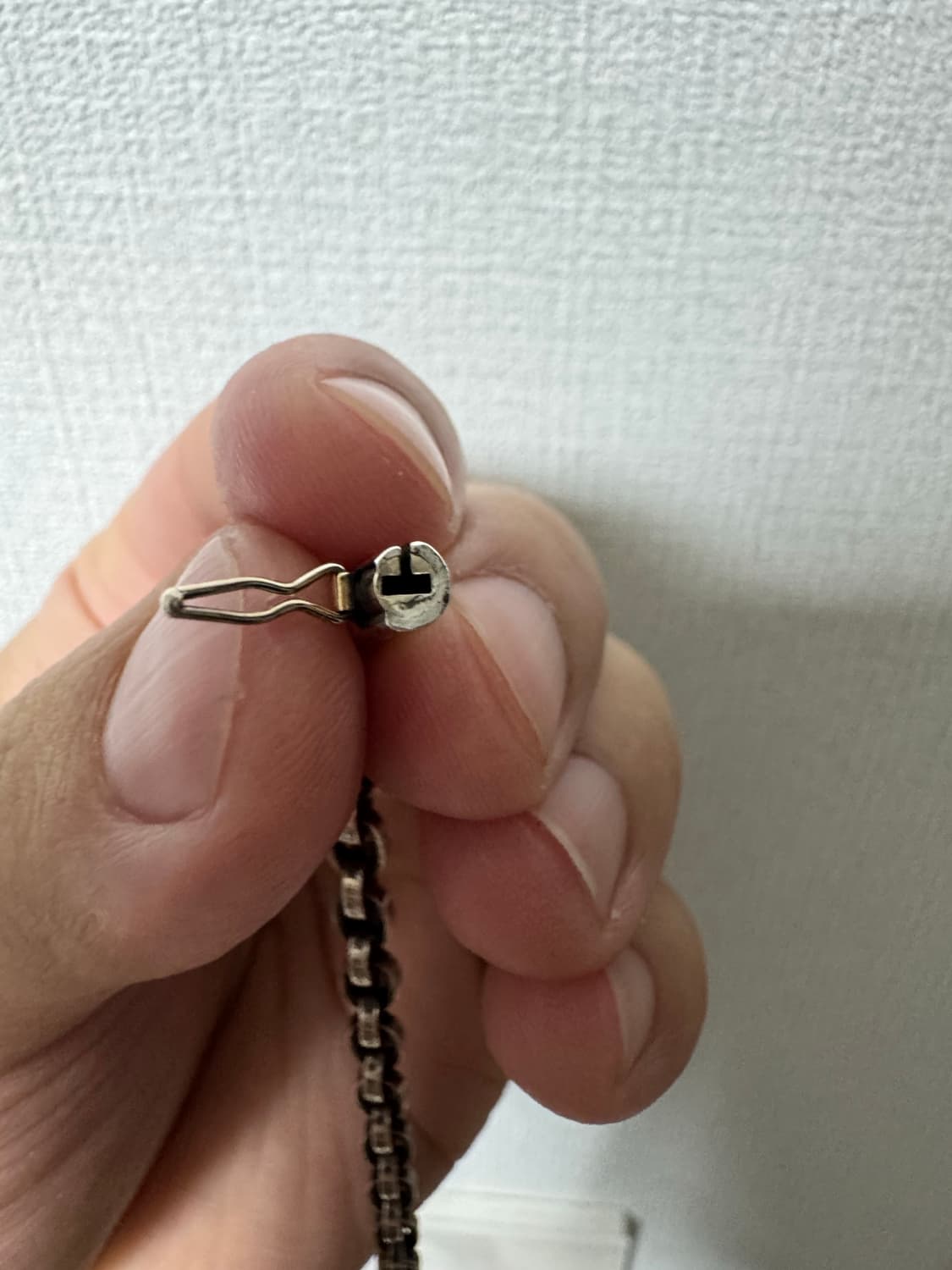 크롬하츠 페이퍼체인 7인치 팔찌 상품이미지5