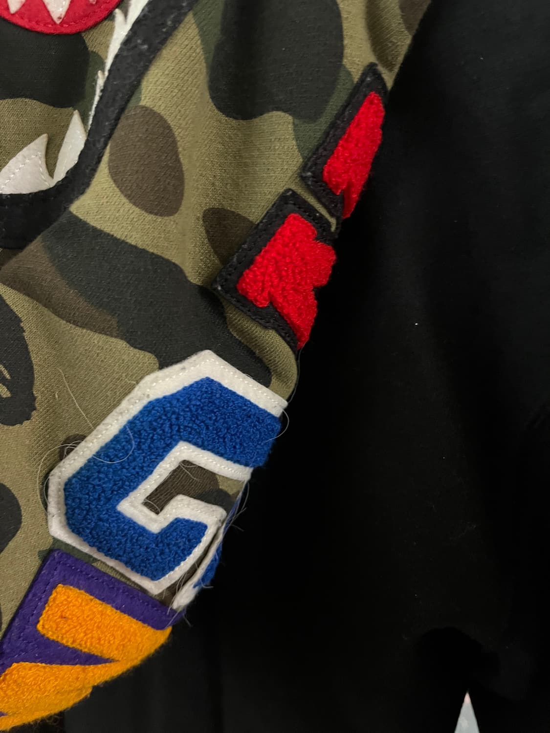 베이프 반카모 후드집업 xl 상품이미지3