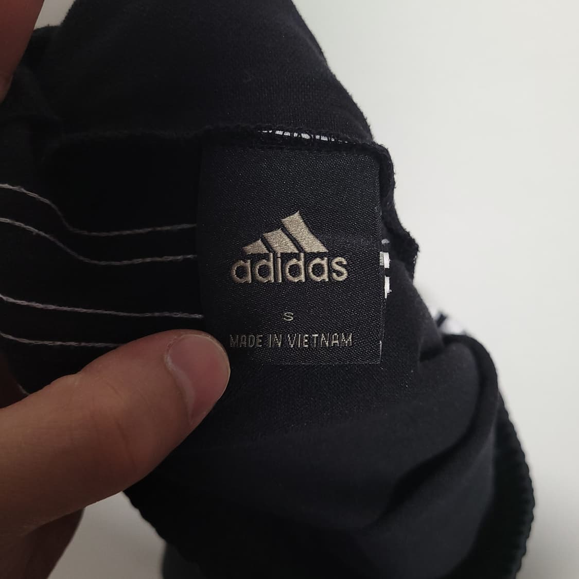 (S) ADIDAS 아디다스 삼선 트레이닝 바지 블랙 상품이미지3
