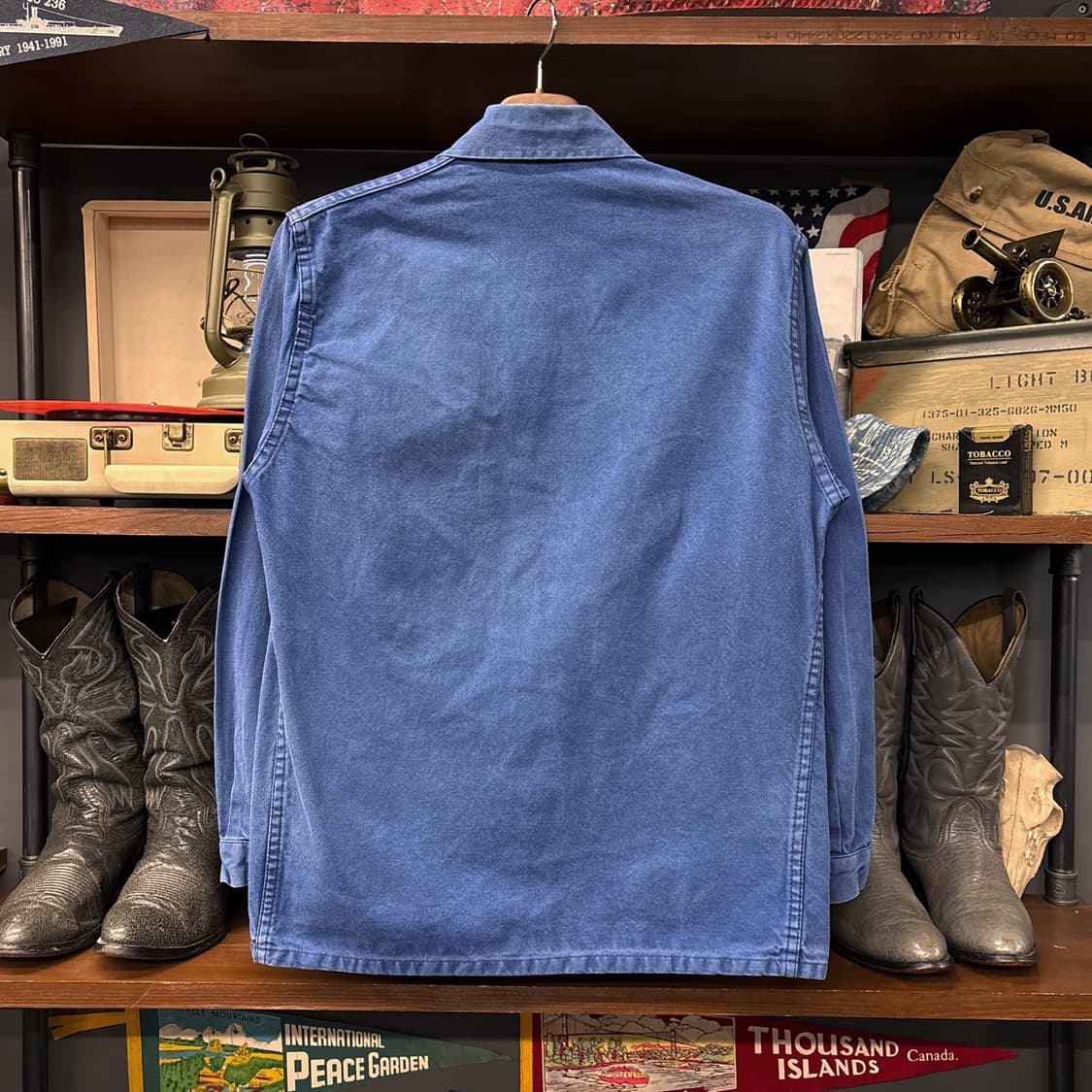 70s-80s 프렌치 워크 자켓 / 빈티지 초어 자켓 워크 웨어 N796 상품이미지2