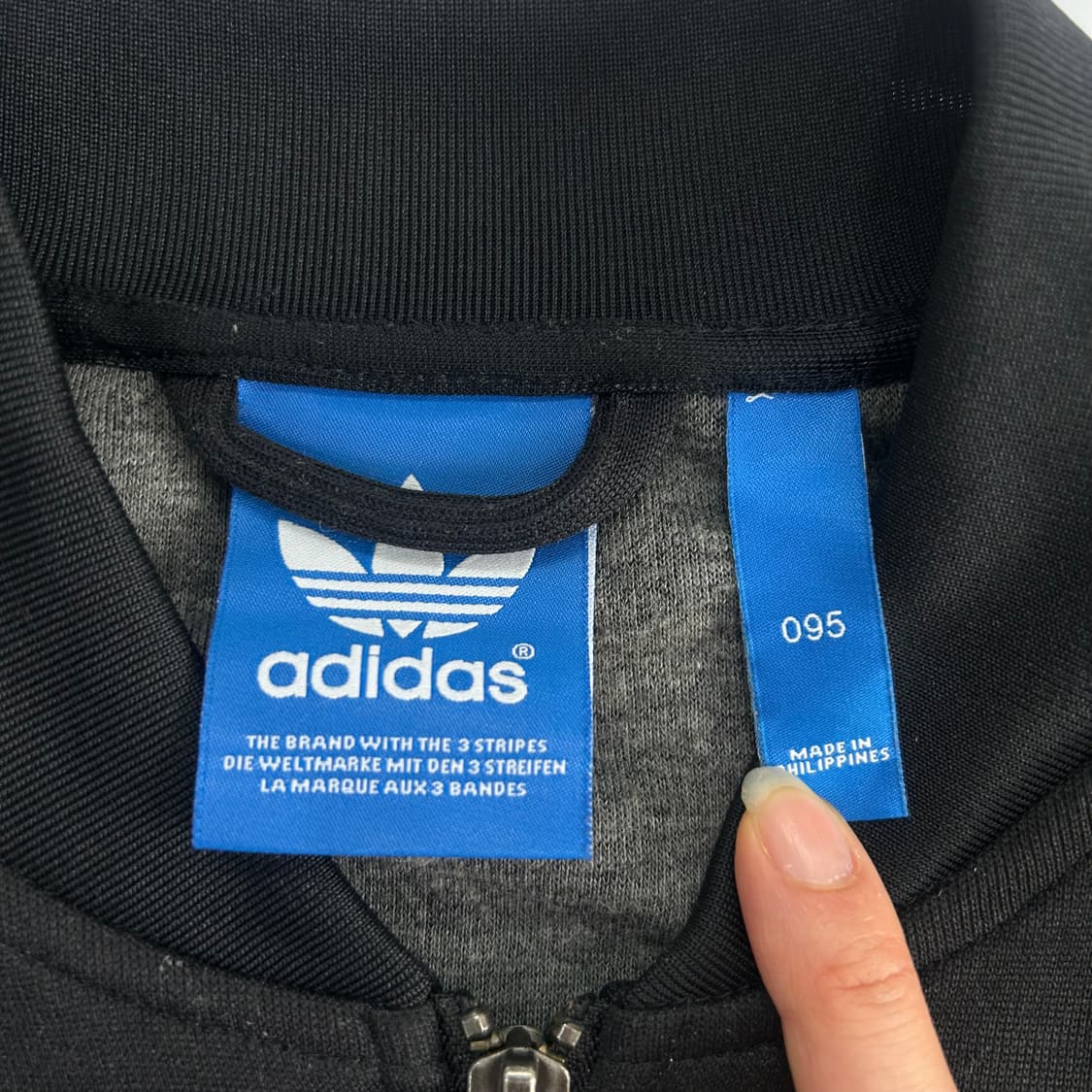 Adidas 아디다스 파이어버드 유로파 블랙 트랙탑 져지 상품이미지5