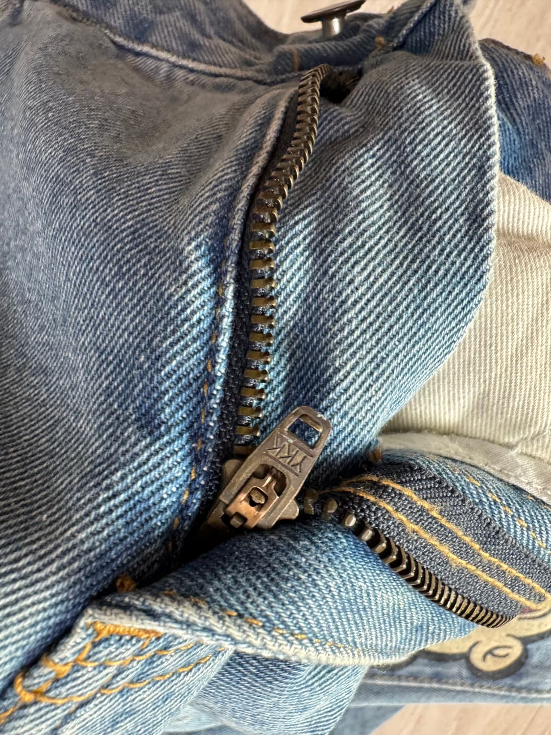 타카샤(tyakasha) 뽀빠이 연청 데님 32 상품이미지7