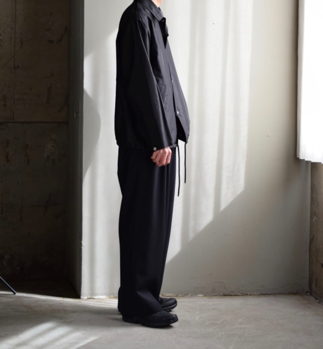 마카웨어 실크 타프타 코치자켓 상품이미지3