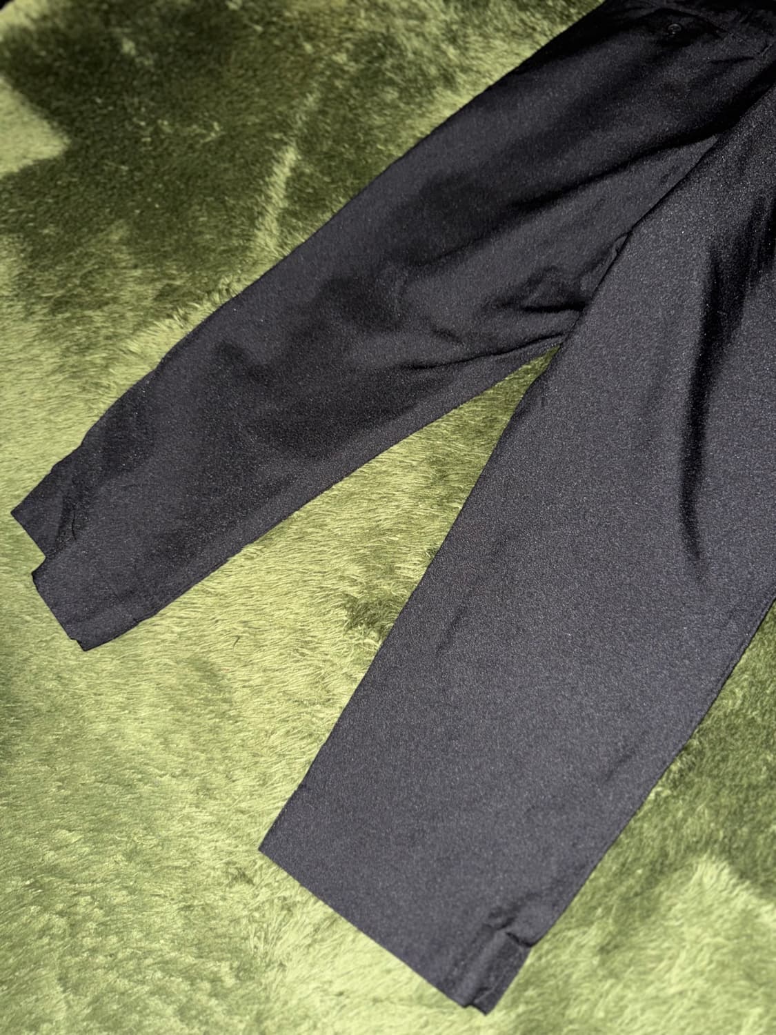 [XS] 꼼데가르송 블랙 16ss 폴리 크롭 팬츠 상품이미지8