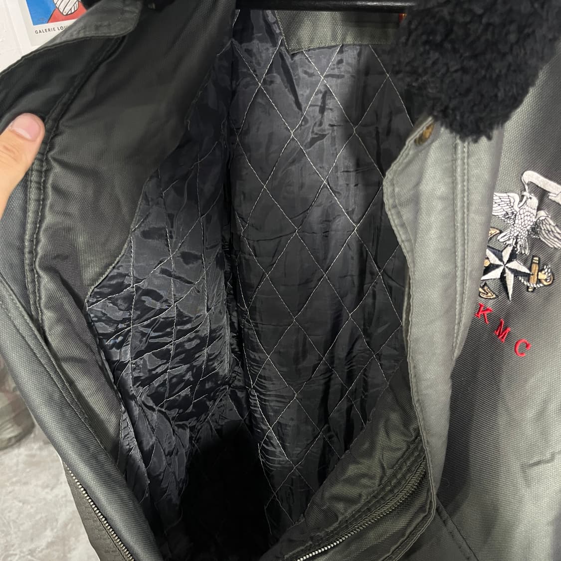 ROKMC 자수 항공점퍼 상품이미지5