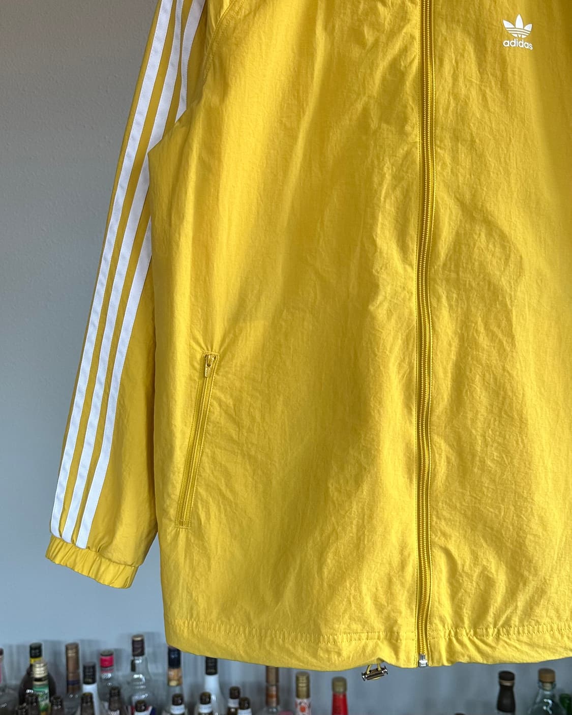 [S]아디다스 트레포일 빅로고 병아리 바람막이 상품이미지6