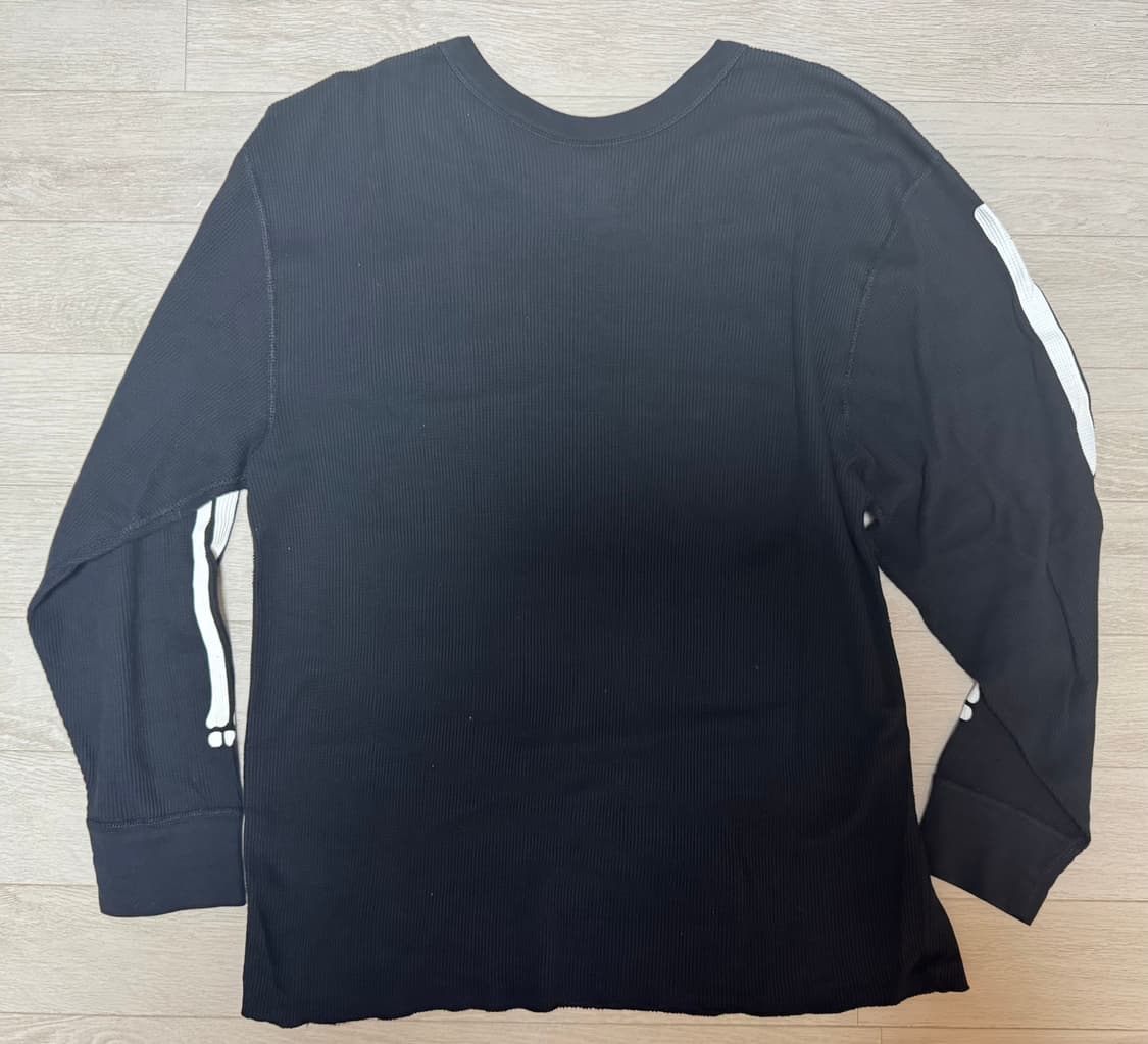 슈프림 헤인즈 본즈 써멀 크루 블랙 (XL) 상품이미지5