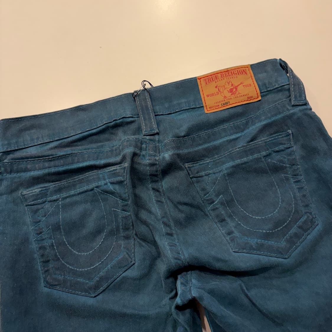[27] 트루릴리젼 CASEY 워싱 데님 팬츠 청바지 블루 D460 상품이미지3