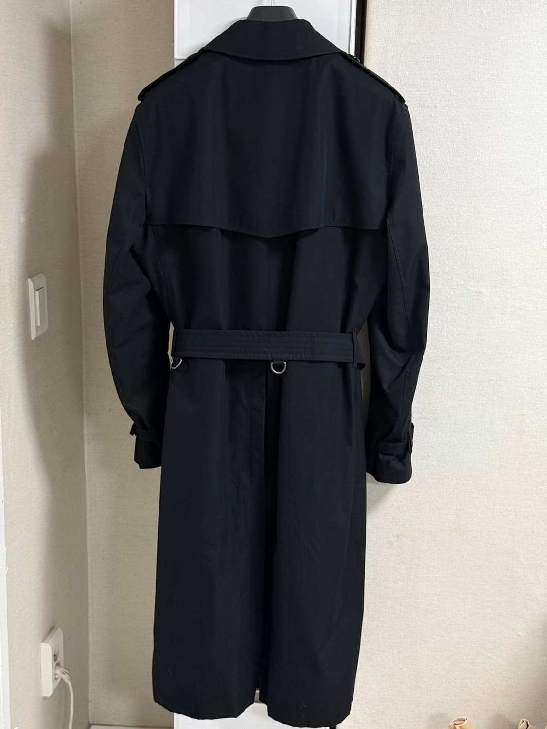 버버리 롱캔징턴 블랙 54서이즈 상품이미지2