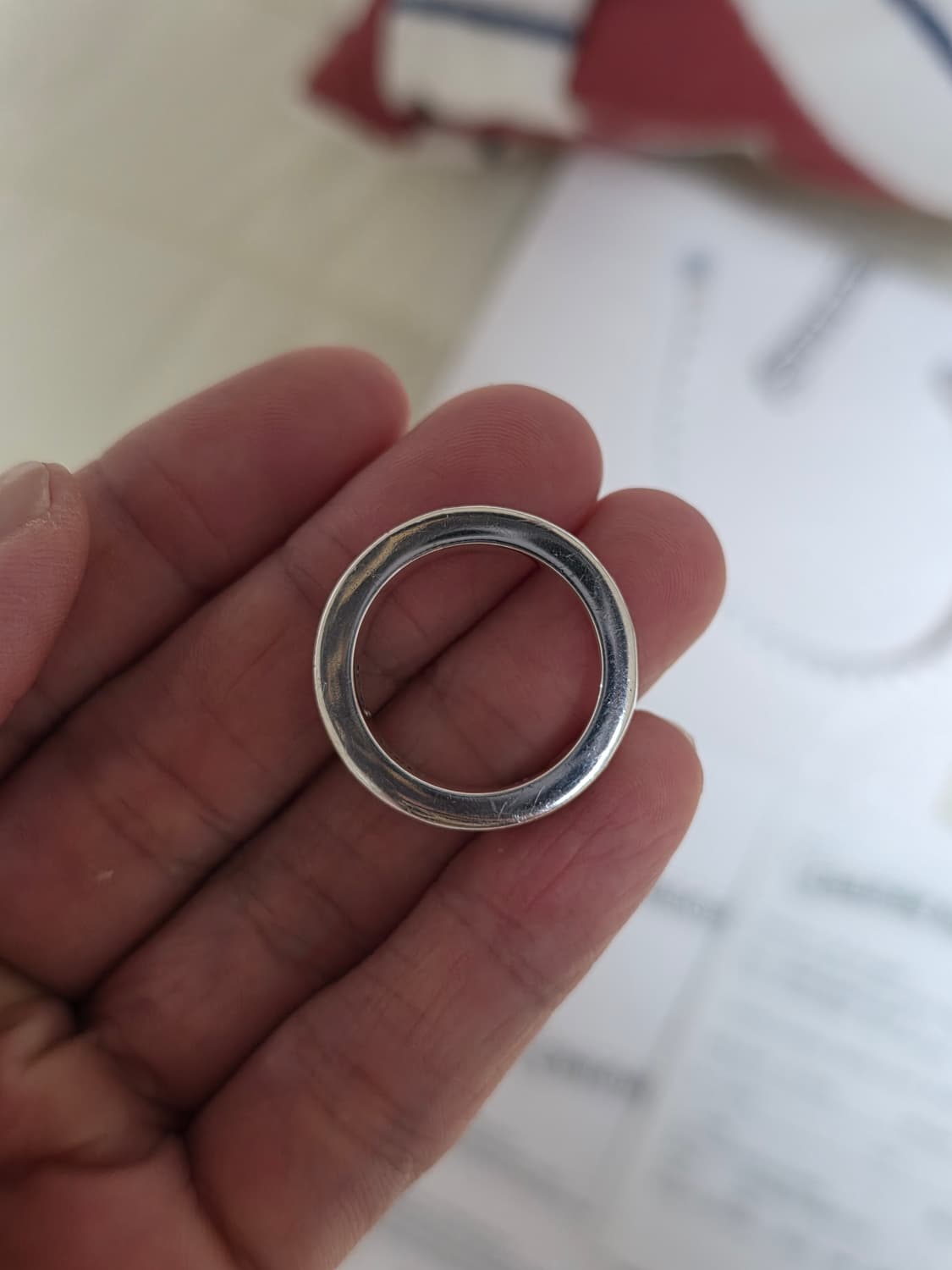 [us9] 크롬하츠 포에버링 6mm 청담점 구매 상품이미지6