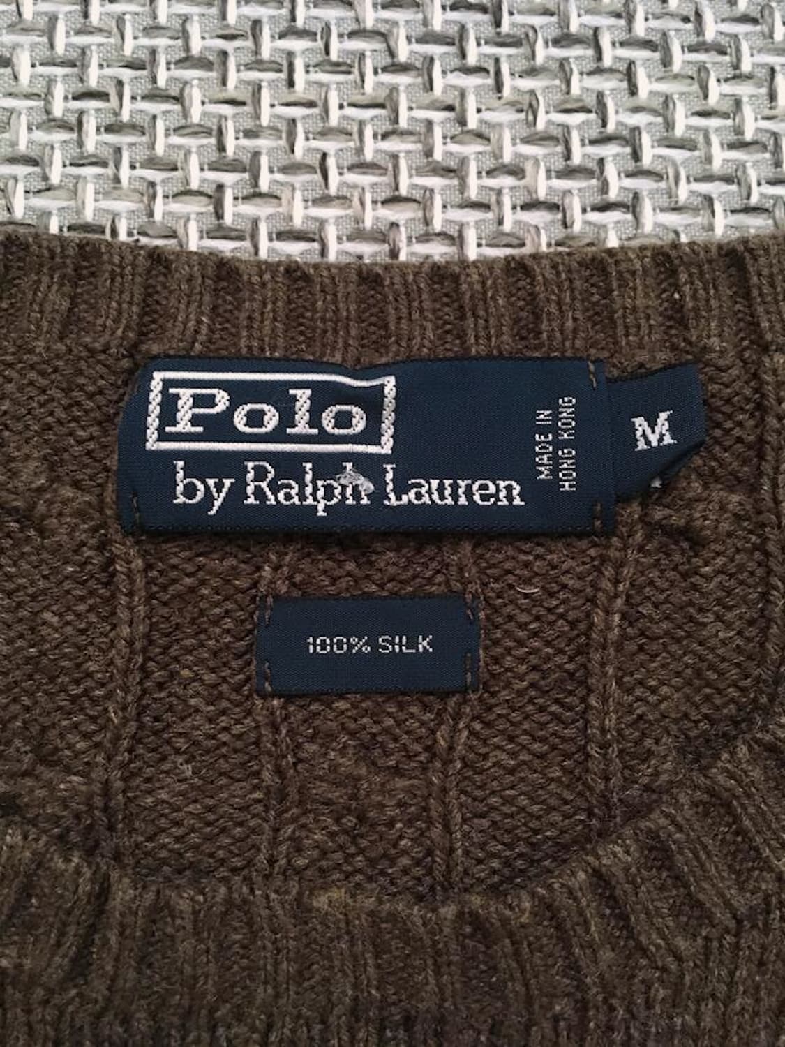 90s silk 100% cable knitwears 상품이미지2