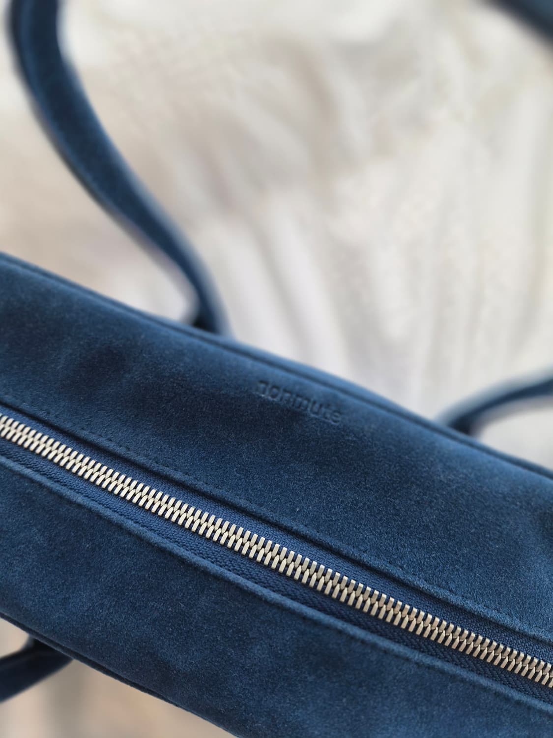 (품절대란)노앤뮤트 스웨이드 바게트백 상태좋음 무배O 상품이미지6