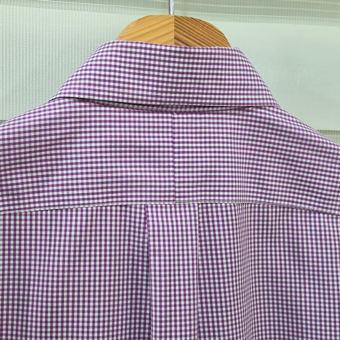 랄프로렌 슬림핏 체크 셔츠- M정도 상품이미지6