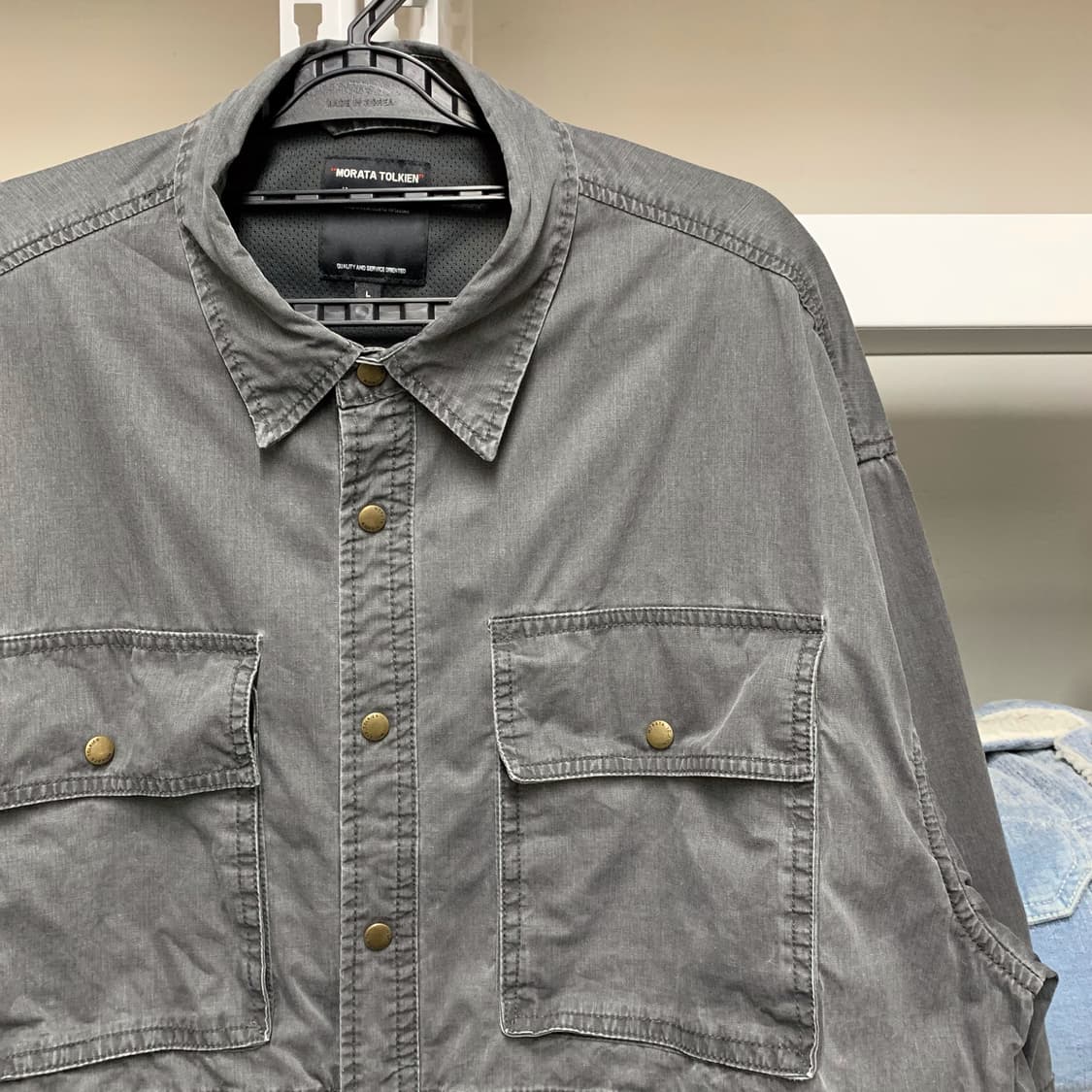 [L] MORATA TOLKIEN 멀티포켓 코튼셔츠 상품이미지1