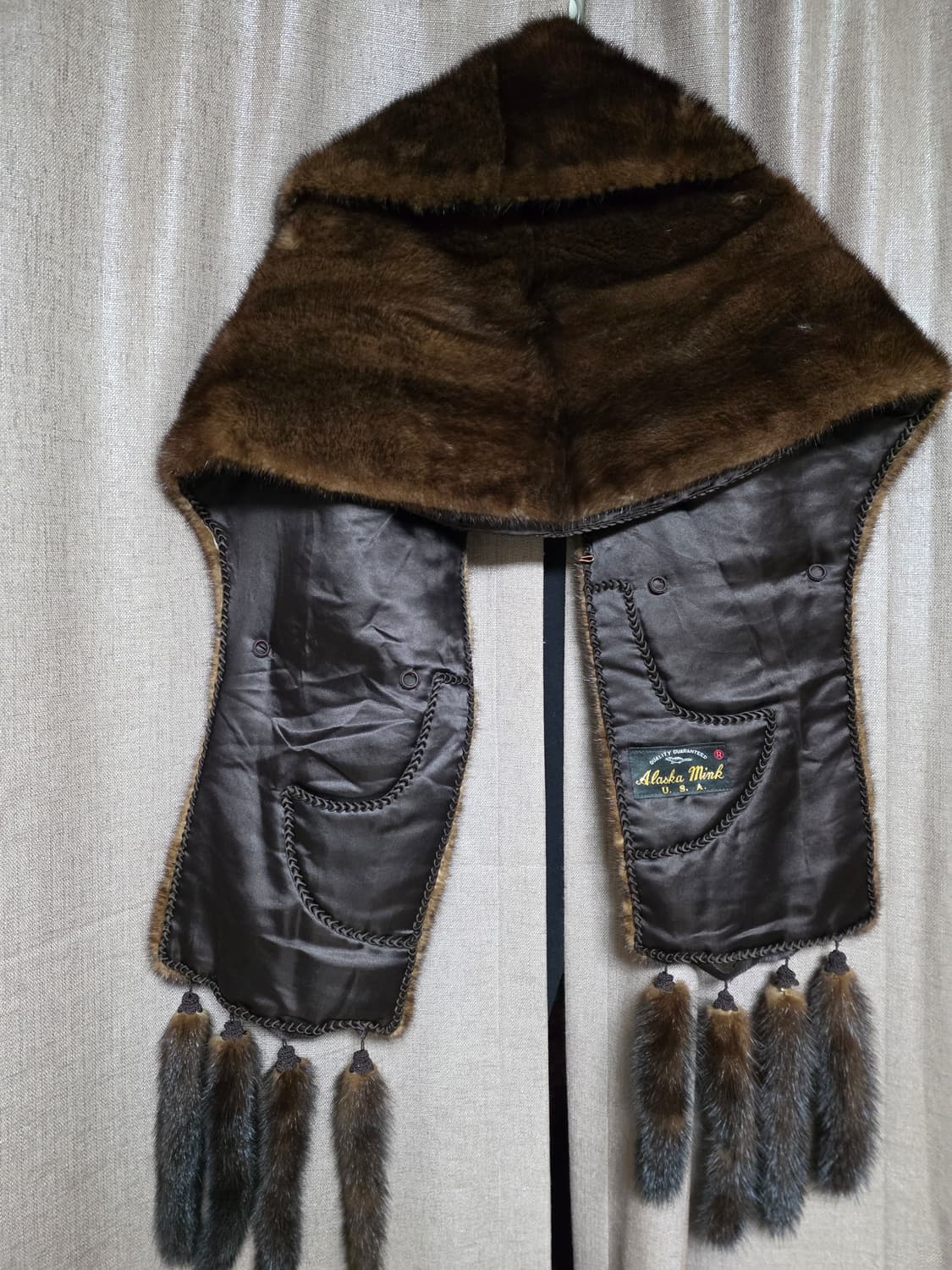 리얼밍크망토  상품이미지4